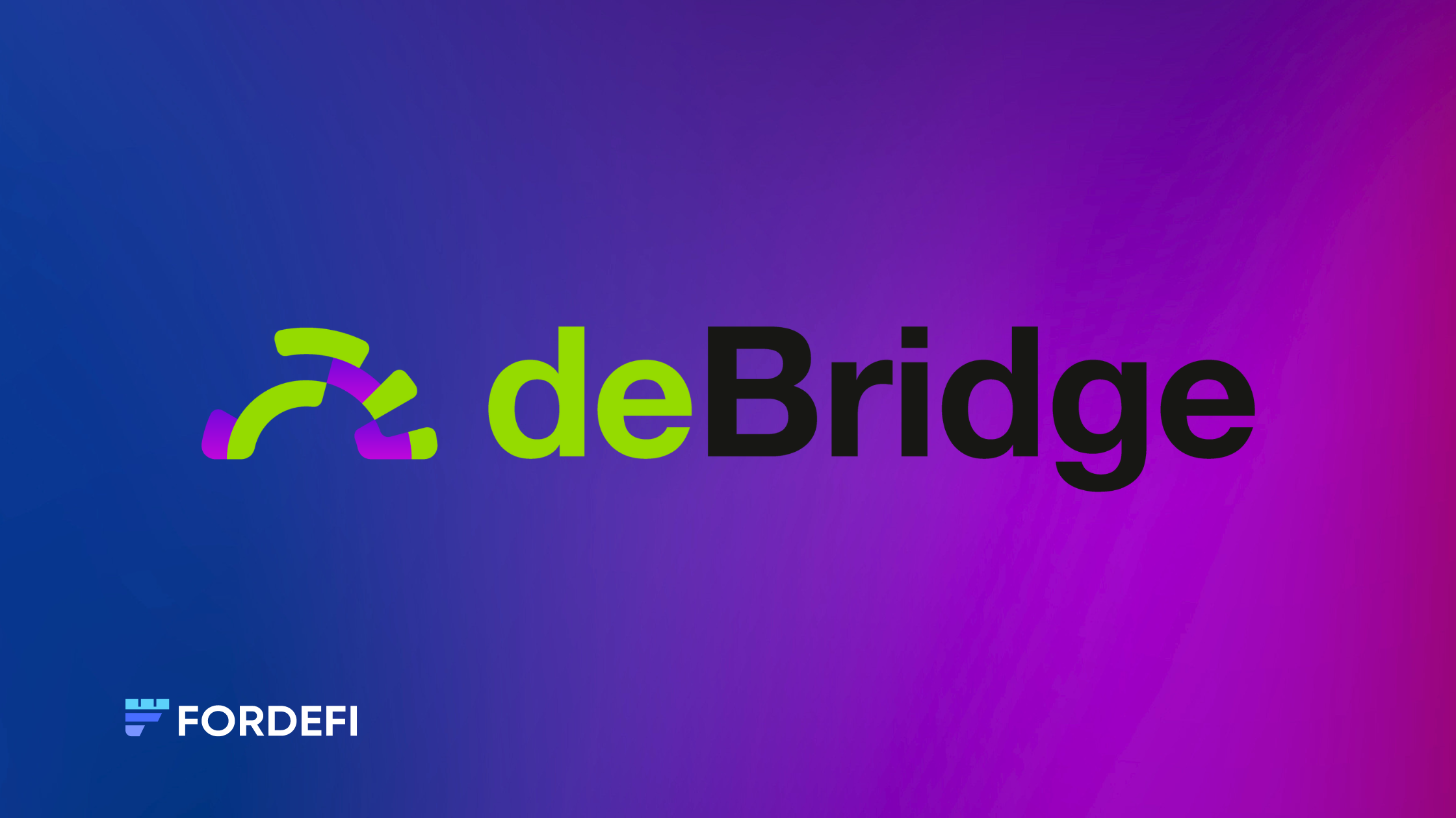 deBridge Chooses Fordefi MPC Wallet API to Scale Cross-Chain Liquidity